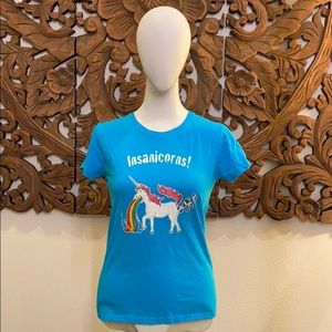 Blue Unicorn Tshirt